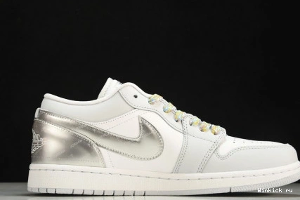 Low Jordan 1 Tear Silver SE Away 0911
